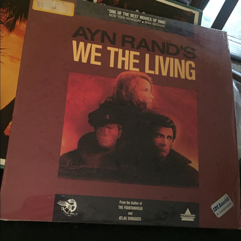 Ayn Rand We the Living Laserdisc